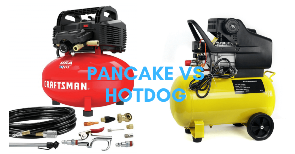 Pancake vs Hotdog Air Compressors