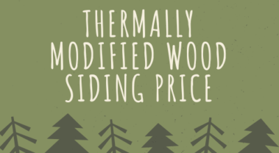 thermally modified wood siding price