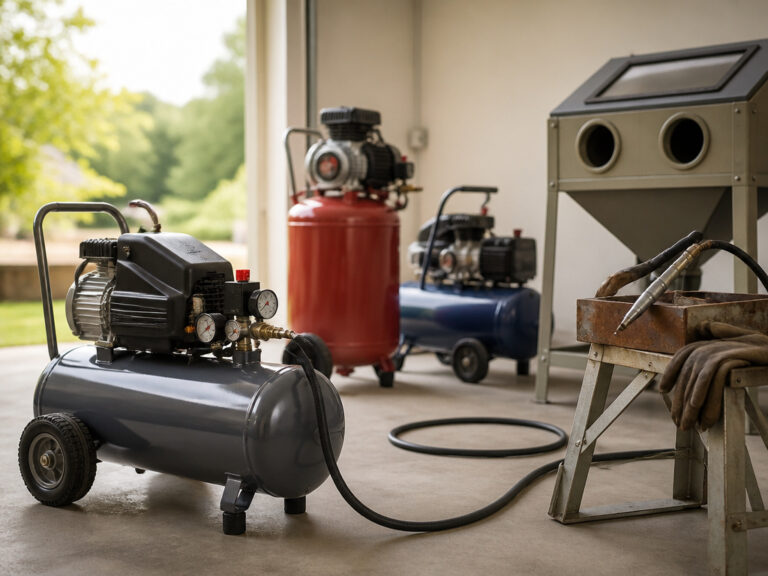 5 Best Air Compressors For Sand Blasting in 2026