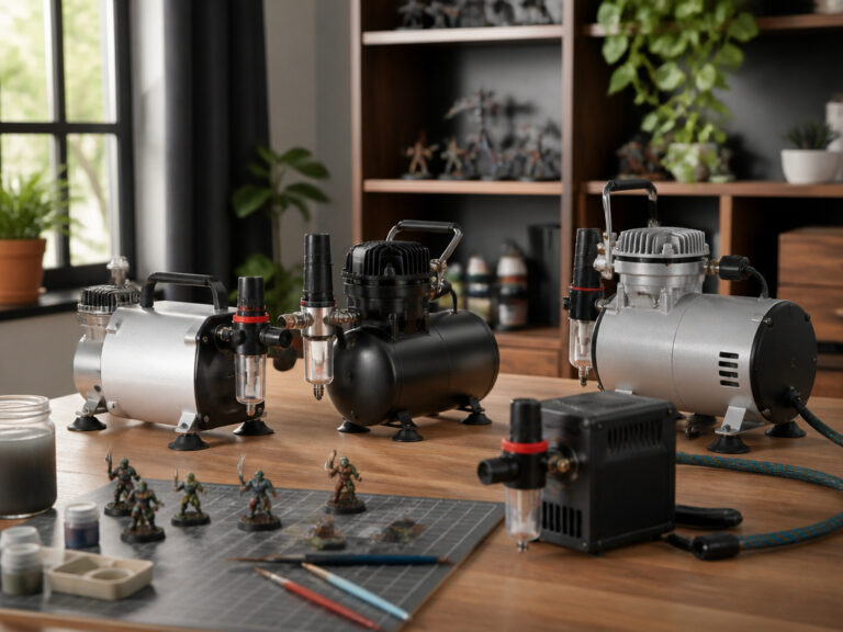 10 Best Airbrush Compressors For Miniatures in 2026