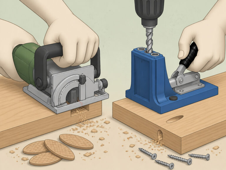 Biscuit Joiner vs Pocket Hole Jig: Which Is Right for You?