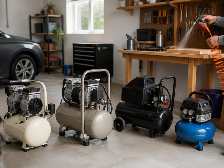 10 Best Quiet Air Compressors For Home Garage in 2026
