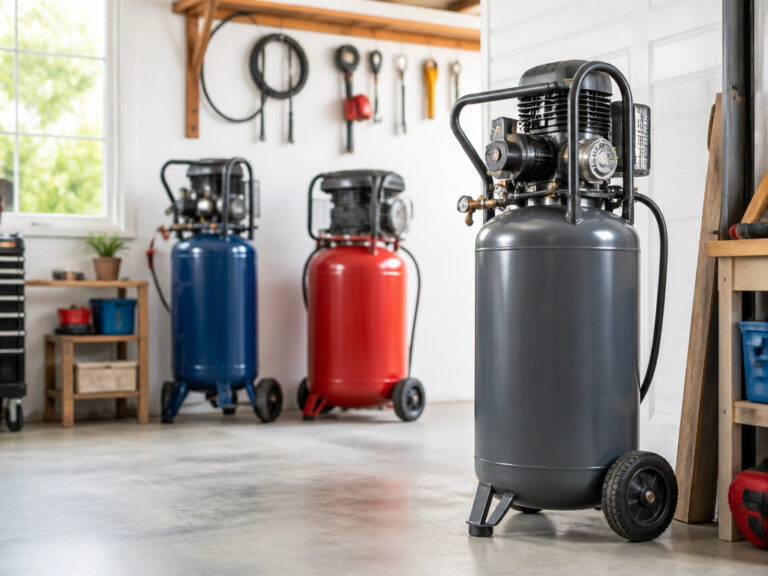10 Best Vertical Air Compressors For Home Garage in 2026