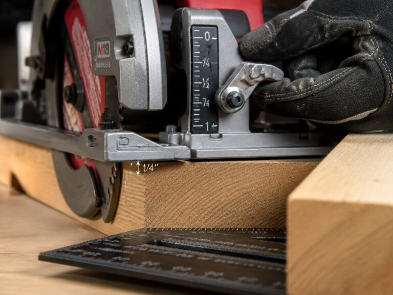 How to Set Circular Saw Blade Depth: 4-Step Process