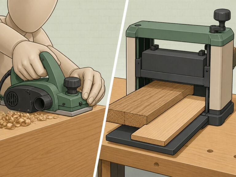Belt Sander vs Planer: Which Tool for Which Job?