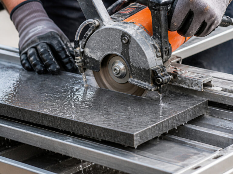 How to Cut Porcelain Tile With a Wet Saw: Without Damage