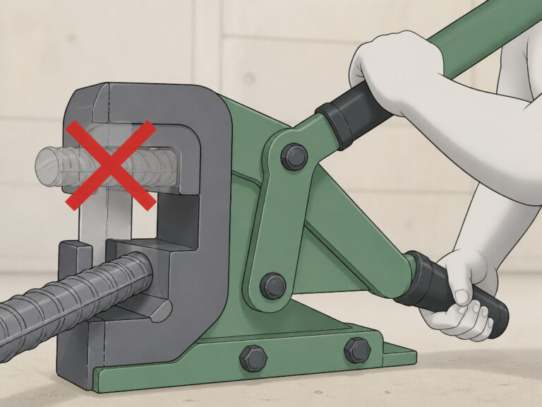 How to Use a Rebar Cutter and Bender: Step-by-Step Guide