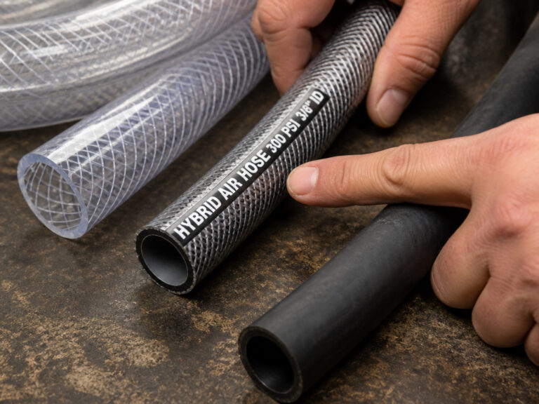 Rubber vs PVC vs Hybrid Air Hose: Which to Buy