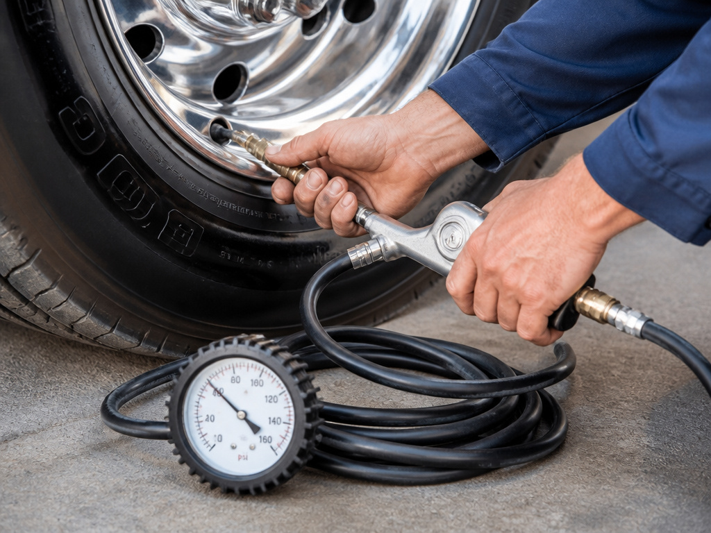 Maintaining a portable tire inflator for reliable truck tire inflation
