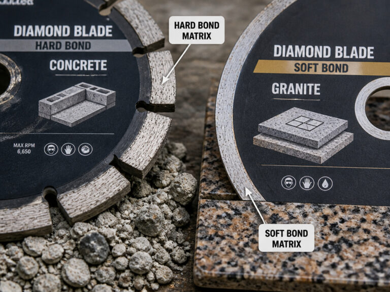 Types of Diamond Saw Blades: The 3 Keys That Decide