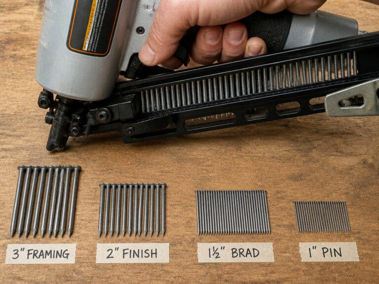 Nail Gun Nail Sizes Explained