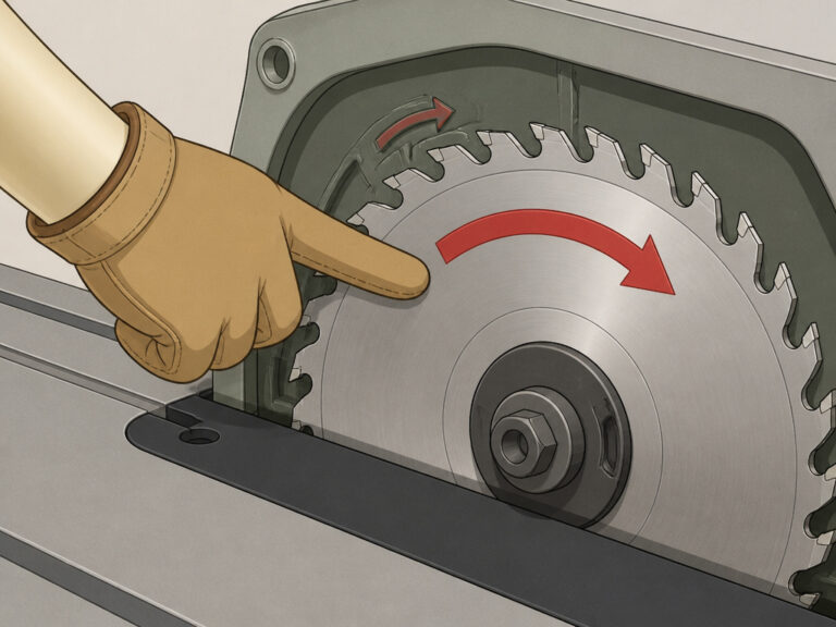 How to Change a Table Saw Blade: Step-by-Step (Safely)
