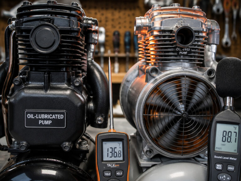 Oil Free vs Oil Lubricated Air Compressor: Key Differences