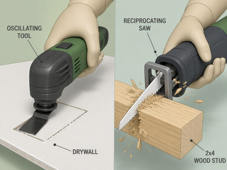 Oscillating Tool vs Reciprocating Saw: Blade Life and Cost