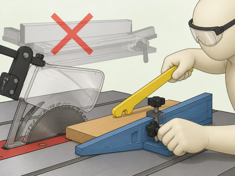 How to Cut Tapers on a Table Saw: The 7-Step Process