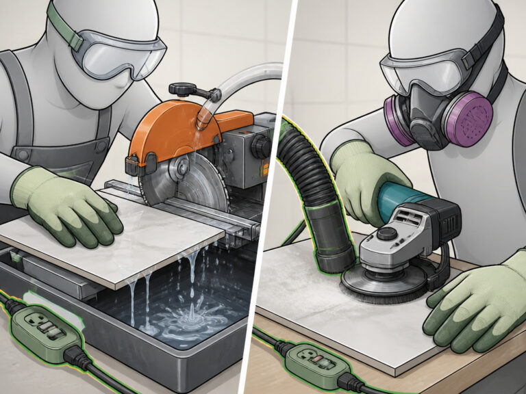 Wet Saw vs Dry Tile Cutting: Which Method Wins?