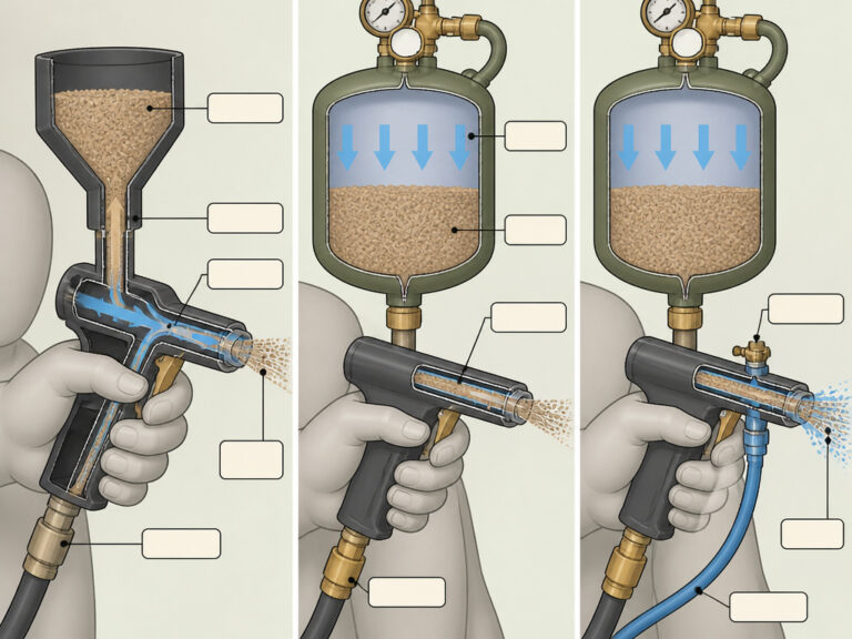 Types of Sandblasters Explained: How to Choose