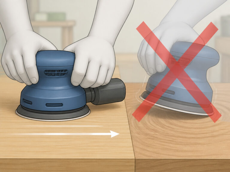 How to Avoid Swirl Marks With an Orbital Sander