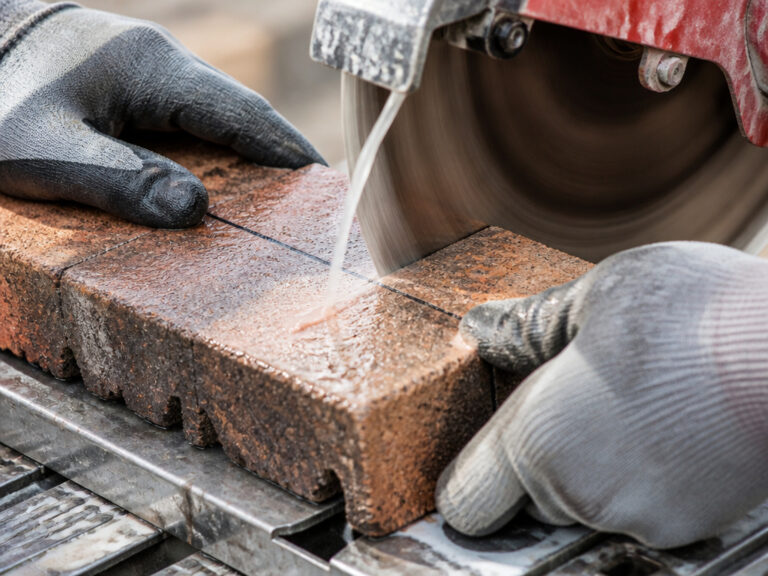 Cutting Bricks With a Tile Saw: The 3-Step Safety Check