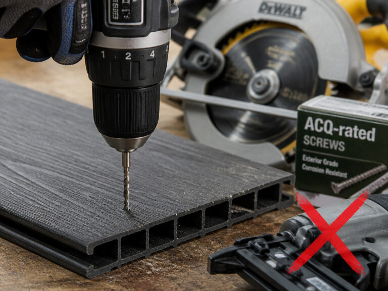 Can You Use a Nail Gun for Decking? Manufacturers vs Code