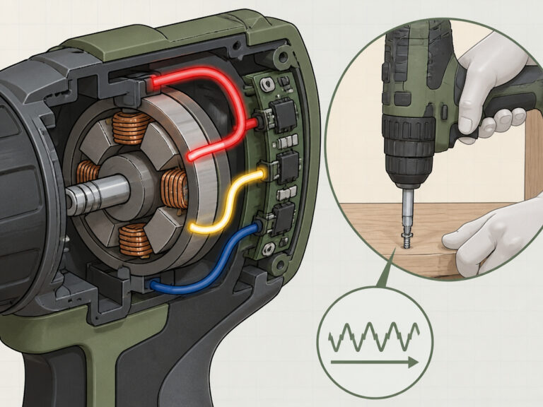How Brushless Motors Work in Power Tools: Key Components