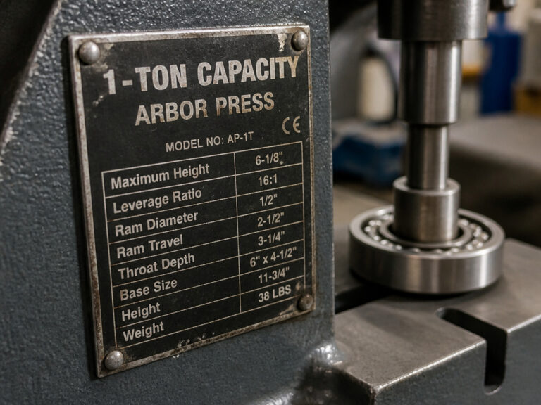 How to Press Bearings With an Arbor Press: Step-by-Step