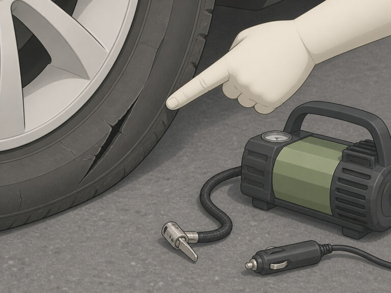 How to Use a Portable Tire Inflator: The 5-Step Process